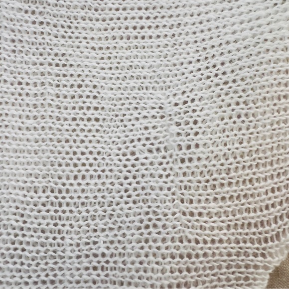 Eileen Fisher Organic Linen Boxy Knit Sweater - Picture 7 of 10